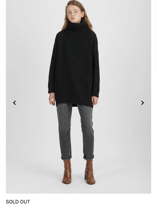 Acne Studios Sweaters - Acne Studios chunky wool long turtleneck sweater